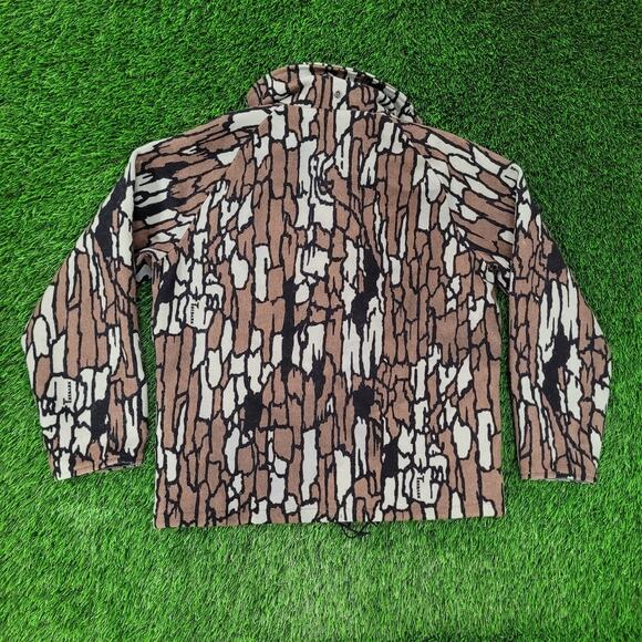Vintage Cabelas Hunting Camo Jacket S/M 24x26 Baggy Crop USA - Picture 2 of 16